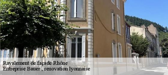 Ravalement de façade 69 Rhône Entreprise Bauer , renovation lyonnaise-4